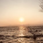 琵琶湖 夕日で心を洗い流すマインドフルネス